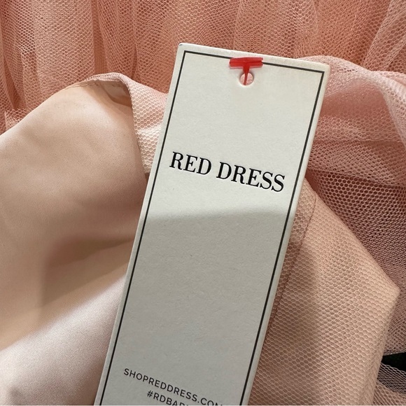 Aura Pink Ombre Tulle Ruffle Tiered Mini Dress Small Coquette Fairy - Picture 9 of 11